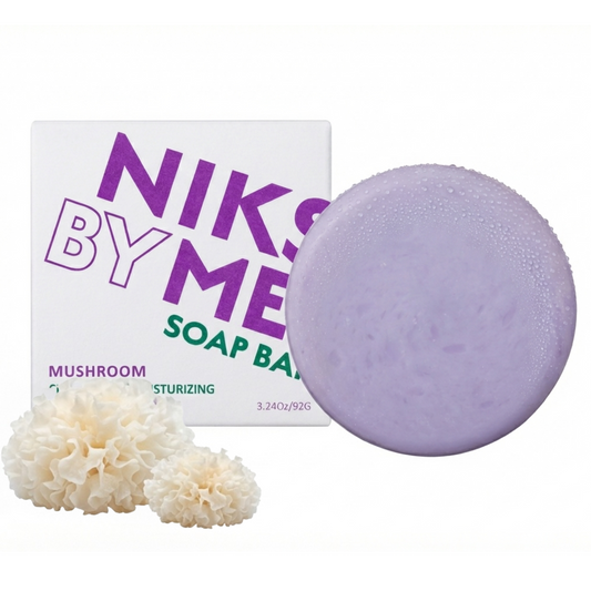 NIKSME Mushroom Cleansing & Moisturizing Soap Bar