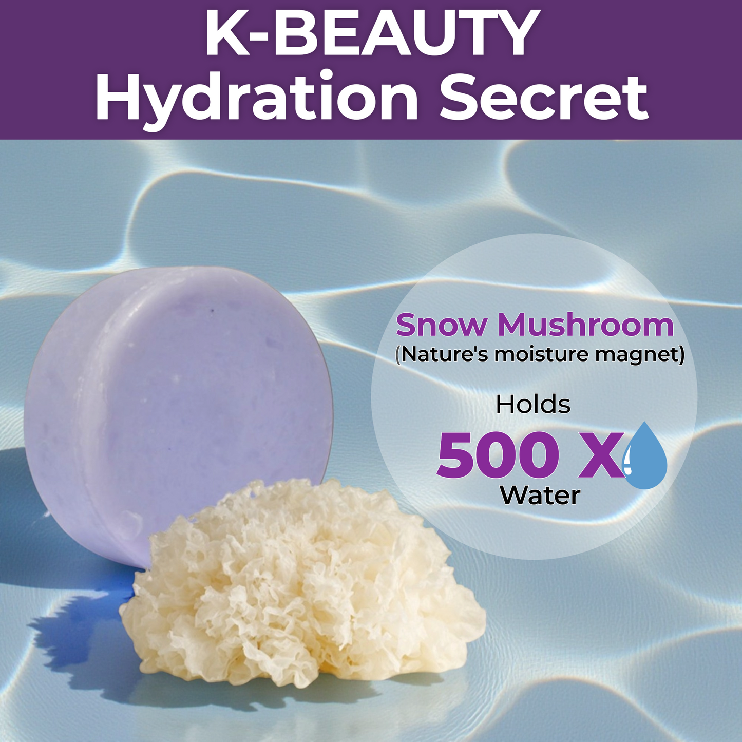 NIKSME Mushroom Cleansing & Moisturizing Soap Bar