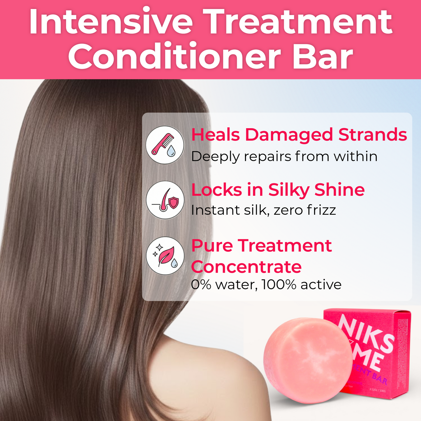 NIKSME Camellia Nourishing & Restoring Treatment Bar