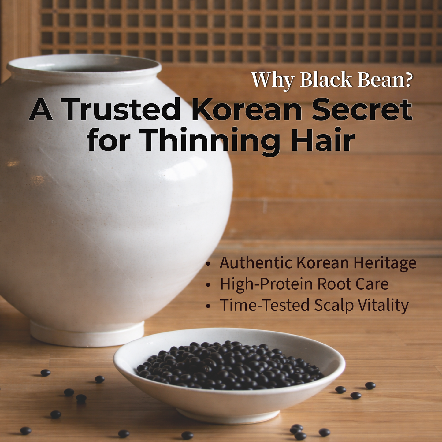 NIKSME Black Bean Deep Cleansing & Hydrating Shampoo Bar