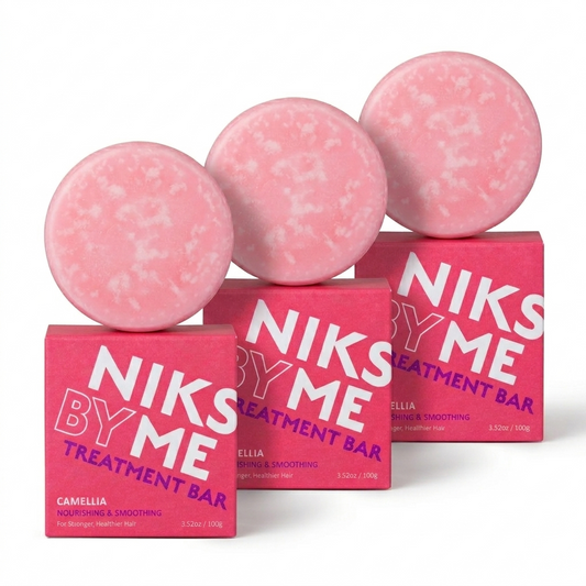 NIKSME Camellia Nourishing & Restoring Treatment Bar - 3 pack