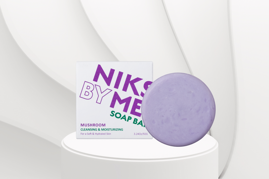 NIKSME Mushroom Cleansing & Moisturizing Soap Bar